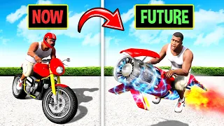 EVOLVING BIKES to FUTURISTIC BIKES in GTA 5!