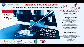 CooperSurgical: Stallion AI Services Live Webinar- All About ICSI, Behind the Scenes with Avantea!