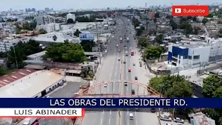 Observa el avance de las obras conexas en la reconstrucción de la Autopista Duarte.