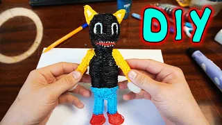 3D ручка РИСУЕМ МУЛЬТЯШНОГО КОТА CARTOON CAT 3D PEN