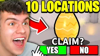 ALL 10 GOLDEN EGG LOCATIONS In Roblox EMERGENCY RESPONSE LIBERTY COUNTY! EASTER EGG HUNT EVENT!