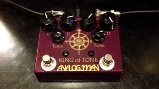 Analog Man King of Tone V4 (High Gain Both Sides)