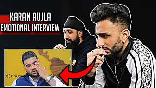 Karan Aujla Gets Emotional During Interview | REACTION | Geet Nation