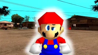 Mario 64 PERO EN GTA SAN ANDREAS