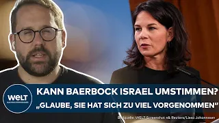 ISRAEL: Nicht mal Biden hat es geschafft! Kann Baerbock Gegenschlag auf den Iran verhindern?