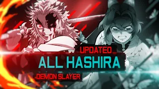 All Hashira - Kimetsu no Yaiba [UPDATED] [POWER LEVELS] [60FPS] [SPOILERS]
