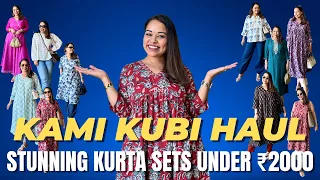 HUGE SALE HAUL FROM - KAMI KUBI | AVAILABLE ON MYNTRA, AJIO, AMAZON | AFFORDABLE FINDS UNDER ₹2000