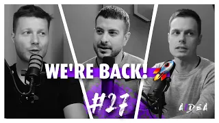 We're back! 🚀 — Dialog #27 (Jani Pravdič, Klemen Selakovič & Andrej P. Škraba)