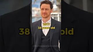 JAMES MCAVOY DEVOLUTION (2024-1995) #shorts