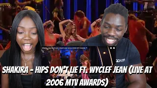 Shakira - Hips Don't Lie ft. Wyclef Jean (Live at 2006 MTV Awards) - REACTION