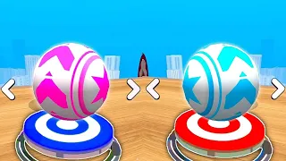 🎯🧿🌈Sky Rolling Ball 3D Vs Reverse Video Gameplay New Update