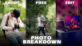 PHOTO BREAKDOWN |  Shoot, Pose & Editting Process | Sony zv e10 | SB Pictures