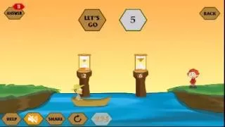 RiverCrossing IQ Game Logic 24 | Calculate the Time Trick