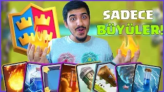 2v2 ANİ ÖLÜM MODUNDA SADECE BÜYÜLERLE SAVAŞ! - Clash Royale 2'ye 2