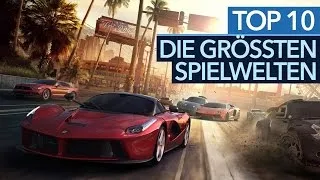 Top 10 der größten Open Worlds - Wer hat die größte Spielwelt?