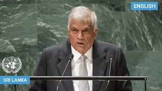 🇱🇰 Sri Lanka - President Addresses United Nations General Debate, 78th Session | #UNGA