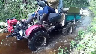 На ТРАКТОРЕ в ЛЕС за ОСИНОЙ