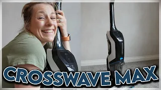 Deep Cleaning My Kitchen Floors For The FIRST Time - Bissel Crosswave Max Wet & Dry Vacuum