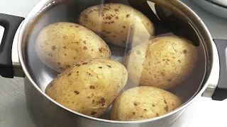 How to COOK POTATOES | How to make BOILED POTATOES |  Cooking times and tricks