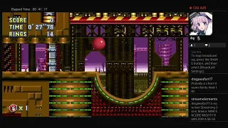 Sonic Mania Plus Metallic Madness 1 Encore Speedrun in 56"83 (Mighty)