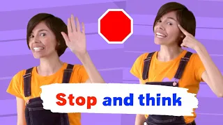 "STOP and THINK" song | Making Good Choices / Self Control song for Preschool & Kindergarten