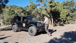 Bronco GOAT Mode Trail Turn Assist Instructions with demonstration.