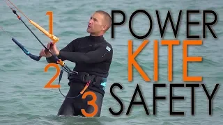 Safety Systems (kiteboard / power kite tutorial)