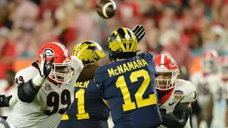 Jim Harbaugh, Michigan Call Out Kirby and the Dawgs