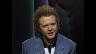 Simply Red (Mick Hucknall) on VH1's Entertainment Watch 1989