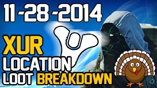 Xur: Agent of Nine Location and Item Breakdown | November 28-30