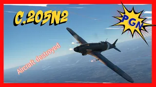 Warthunder gameplay - C.205N2