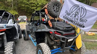 ALPHAUNLEASHED took to the trails in West Virginia’s HatField McCoy Trail System 9.27.23