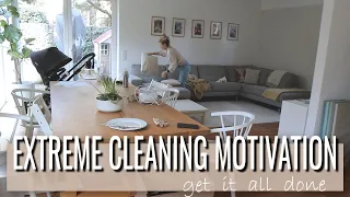 extreme CLEANING MOTIVATION :: Home Reset // Get it all done