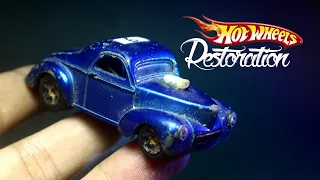 HOT WHEELS CAR COLLECTION RESTORATION VIDEO | '41 WILLYS COUPE