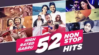 "High Rated Gabru 52 Non-Stop Hits" | #NewYear2018 Special Songs | Birgi Veerz | T-Series