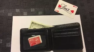 TUTORIAL: Signed Card to Wallet (or coin purse)!