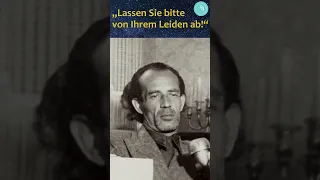 „Und so sende ich Ihnen hiermit die Heilwelle“ – Bruno Gröning O-Ton 1949 – #Shorts