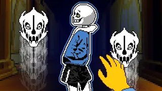 What if You Sneak Up BEHIND Sans in the Judgment Hall? [ Undertale ]