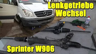 Mercedes Benz Sprinter W906 / VW Crafter Lenkgetriebe tauschen