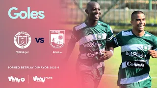 Valledupar vs Atlético FC (goles) | Torneo BetPlay DImayor 2023-I | Fecha 7