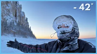 This is the Edge of the World — (1,000ft high ice wall)