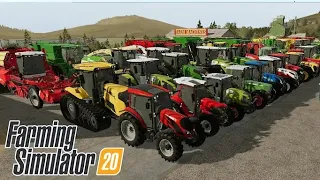 ALL VEHICLE ON FARMING SIMULATOR 20 | Farming Simulator 20 | Fs 20 | Timelapse