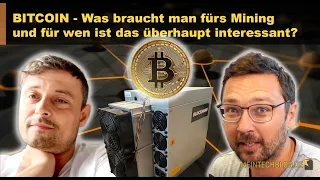 BITCOIN - Was braucht man fürs Mining und für wen ist das überhaupt interessant?