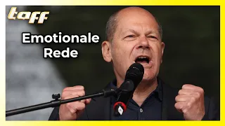 Ukraine Krieg: Emotionale Rede von Kanzler Olaf Scholz | taff | ProSieben