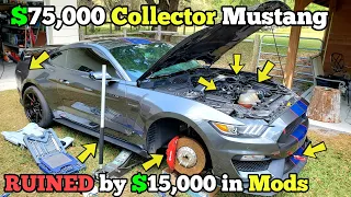 I Bought a SEVERELY DEVALUED Shelby GT350R Mustang and I'm Restoring it back to Factory OEM!