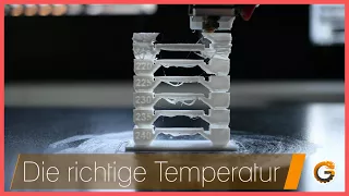 3D Drucker: Die richtige Filament Temperatur dank Temp Tower / Cura Tutorial deutsch | China-Gadgets