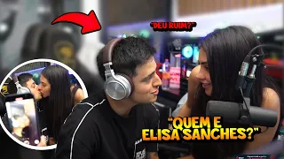 CORINGA E TAINA COSTA RESPONDENDO AS PERGUNTAS SOBRE RELACIONAMENTO DO CHAT!!