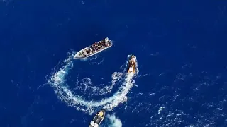 Más de 600 migrantes rescatados en el Mediterráneo Central por los barcos Humanity 1 y Sea Watch 3