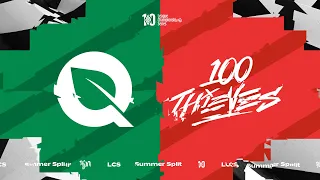 FLY vs. 100 - Week 8 Day 1 | LCS Summer Split | FlyQuest vs. 100 Thieves (2022)