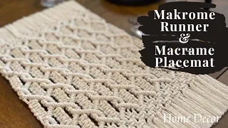 DIY| Making Macrame Plate / Macrame Platemat / American Service Making / Home Decori